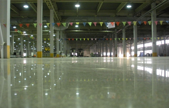 物流倉(cāng)儲(chǔ)地坪